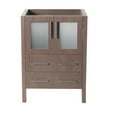 thumbnail image 2 of Fresca Torino 24" Gray Oak Modern Bathroom Cabinet, 2 of 4