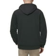 thumbnail image 5 of The American Outdoorsman Sherpa Lined Hoodie with Zipper and Pockets, Insulated Layer for Hiking and Camping in Cold Weather (Black Heather, Medium), 5 of 5