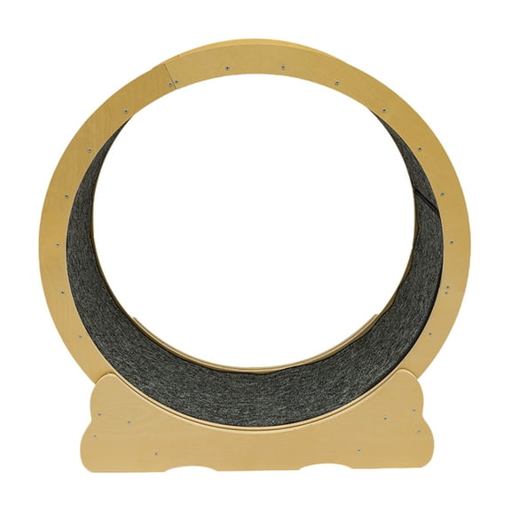 Dwellnix Cat Running Wheel Large Size Quiet Operation Manual Cat Treadmill with Sisal Mat for  Indoor Cats Small Dogs and   Pet Fitness Needs