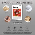 thumbnail image 6 of Framed Rugby Superstar Justin Jefferson Signed Poster For Kids Room Bedroom Wall Decor-Football Star Picture Canvas Art Prints For Man Teens Boys Fans Gifts, 6 of 6