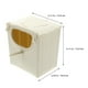 thumbnail image 2 of KAKOWELY Caja de cría de aves, casa para pájaros, nido, caja nido para agapornis, periquitos y cacatúas, 2 of 5