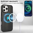 thumbnail image 5 of Decase for iPhone 14 Pro Flip PU Leather Back Cover with 2-in-1 Detachable Magnetic Wallet with 5 Card Slots Compatible Mag-Safe and RFlD Blocking Kickstand and Wireless Charging,Black, 5 of 8