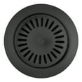 thumbnail image 1 of Color-Coordinated Metal Disposal Flange - Anthracite, 1 of 3