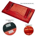 thumbnail image 3 of OTOSTAR Tissue Holder Box Mask Holder for Car, PU Leather Car Visor Tissue Holder Napkin Holder, Backseat Tissue Case Holder for Car, Vehicle (Red), 3 of 7
