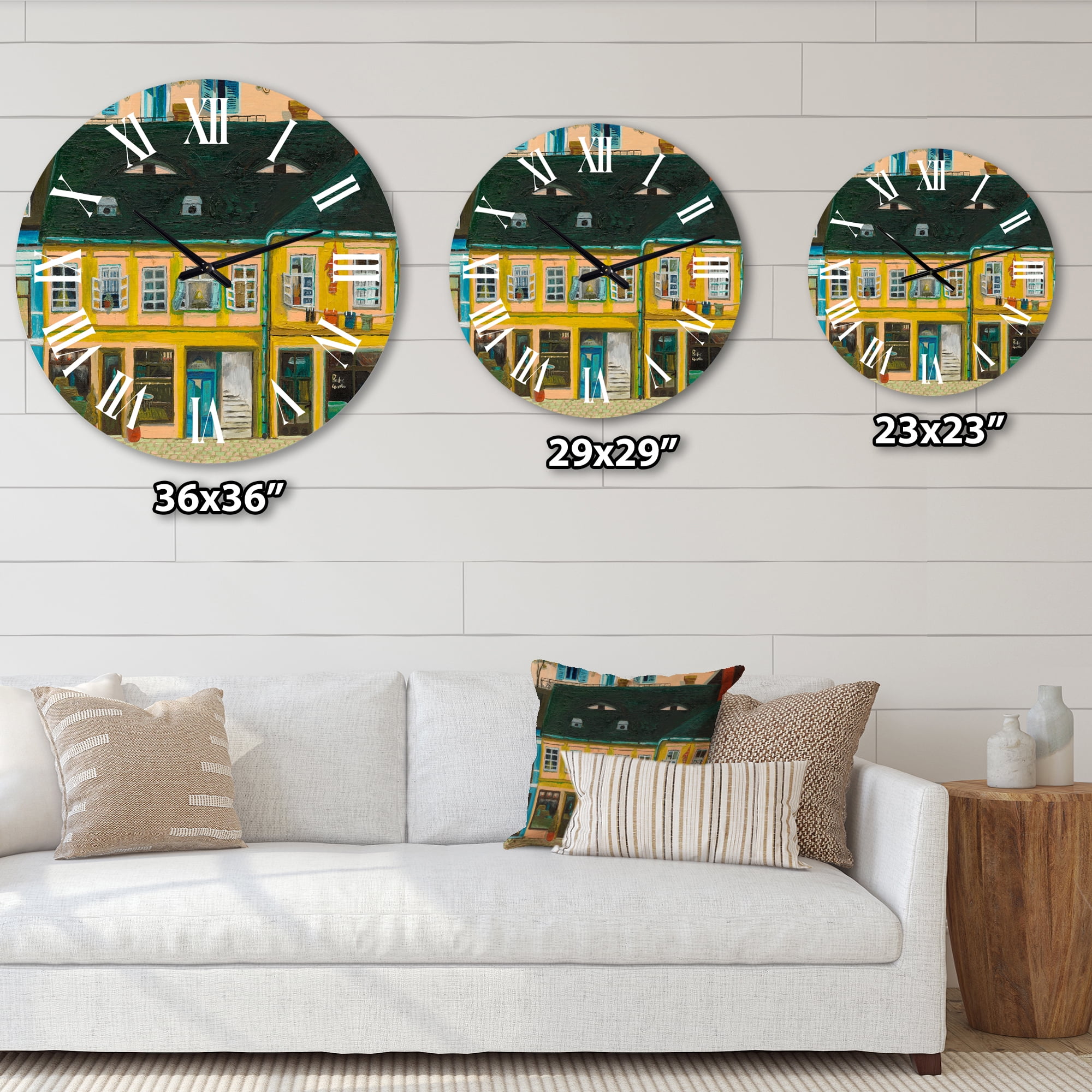 Designart 1 in Wall Clock