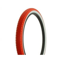 bike Tire Duro 26" x 2.125" Red/White Side WallHF-133.lowrider beach cruiser tire