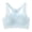 Blue, variant on OGLCCG Girls Seamless Athletic Bras Teen No Show Training Soft Tagless Bra with Removable Padding Breathable Workout Bras 8-15 Years