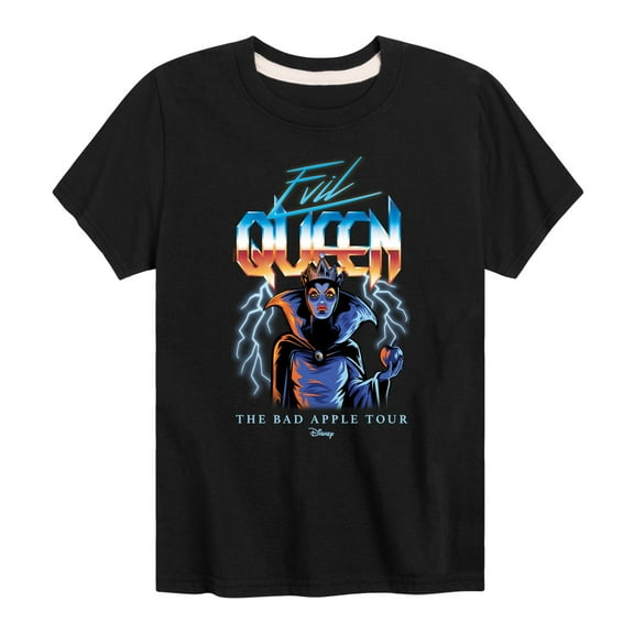 Disney Villains - Evil Queen Bad Apple Tour - Toddler & Youth Short Sleeve Graphic T-Shirt