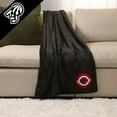 thumbnail image 1 of NHL, NBA, MLB Black Sports Throw Blanket, 50" x 60", 1 of 5