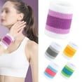 thumbnail image 2 of 1pc Sports Wristband Wrist Support Wrist Sweat Bands for Running Gym Tennis, 2 of 8
