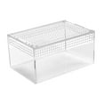 thumbnail image 1 of Xuanheng Reptile Terrarium Clear Acrylic Reptiles Cage for Terrapin Amphibians Turtle L, 1 of 8