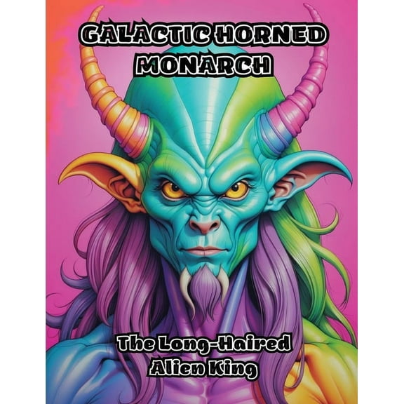 Galactic Horned Monarch: The Long-Haired Alien King, (Paperback)