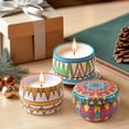 thumbnail image 3 of DAYBETTER 3 Pack Fall Candles, Scented Candles for Women, Total 60 Hour for Christmas, Pumpkin Cinnamon, Cocoa Coconut, Moroccan Amber,for Gifts, Birthday, 3 of 7