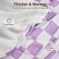 thumbnail image 3 of MEUDYT Electric Heated Blanket for Adult, 50.1"x60.1" Soft Flannel Heating Blanket with 10 Heating Levels & 8 Hours Auto Off，Light Purple, 3 of 8