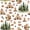 Green Brown, variant on Castle Fairy Leopard Print Camper Zipper Full Size Comforter Sets with Fitted Sheet and 2 Pillowcases,Forest Art Zipper Bedding Set for Bedroom,Pink Green,4pcs,Pink Reversible