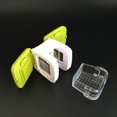 thumbnail image 3 of Trituradora Manual De Cubo De Herramienta De Cocina De Prensa De Ajo De Acero Inoxidable Con Contenedor De Almacenamiento Gadgets Molinillo Para Restaurante De Cocina Casera Yuarrent HA015922-00, 3 of 6