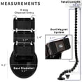 thumbnail image 4 of Kit de gestión de cables VIVO Vertebrae Magnetic para escritorio, 4 of 9