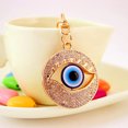 thumbnail image 3 of Colgante de diamante creativo, llavero de ojo de diablo de pavo, llavero de ojo JM, 3 of 5