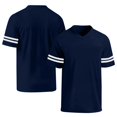 thumbnail image 6 of Long Nightgowns for Women, Womens Sleep Shirt, Pajama Shirts for Women, Women'S Nightgown Short Sleeve Sleep Shirt V Neck Nightshirts Cotton Loose Comfy Pajamas Dress Casual Sleepwear, Navy M, 6 of 7