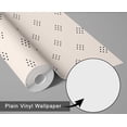 thumbnail image 6 of S4Sassy Modern Polka Dotted Diamond Wallpaper- White Bohemian Wall Covering, 25" X 60" Self-Adhesive Vinyl Walls Paper, Decorative Wallwrap, Easy Diy Walls Covering For Bedroom, Living Space, 6 of 9