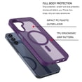thumbnail image 5 of Tekcoo for Samsung Galaxy A16 5G Case, Compatible with MagSafe Military Grade Drop Protection Magnetic Rugged Cover Translucent Back Shockproof Phone Case for Samsung Galaxy A16 5G - Purple, 5 of 10