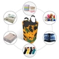 thumbnail image 5 of KLL Sunflowers Laundry Hamper,Large Canvas Fabric Lightweight Storage Basket Toy Organizer Dirty Clothes Collapsible Waterproof, 5 of 6