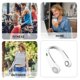 thumbnail image 2 of Portable Neck Fan Hands Free Bladeless Neck Fan, 360° Cooling Hanging Fan, USB Rechargeable Personal Neck Fan, 2 of 5