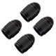 thumbnail image 5 of Riwesomey 4 Uds. De tapas de vástago de válvula de aire de aleación de aluminio para rueda de vehículo de camión y neumático de coche, Vehículos, repuestos y accesorios Mis negro, 5 of 6