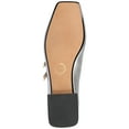 thumbnail image 5 of Journee Womens Gredah Double Buckle Mary Jane Dress Flats, Widths Available, 5 of 9