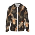 thumbnail image 1 of Fotbe Koi Fish Tranquility Chaqueta con Protección Solar UPF 50+ para Hombre y Mujer, Camisa con Capucha y Bolsillos-Medium, 1 of 7