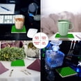 thumbnail image 2 of FMSHPON Happy St. Patrick's Day Clover Set of 6 Coaster for Drinks, Absorbent Ceramic Stone Coasters Cup Mat with Cork Base for Home Kitchen Room Coffee Table Bar Decor, 2 of 4