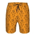 thumbnail image 3 of Balery Fall Cute Simple Scarecrow Traje de Baño Estilo Hawaiano para Hombre, Shorts de Secado Rápido con Bolsillos-3X-Large, 3 of 6