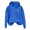 Blue-02, variant on Sweatshirts for Women Ladies Ocean Graphic Zipper Hooded Sweatshirt Spring Fall Hoodies for Women Green M