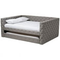 thumbnail image 1 of Baxton Studio Anabella Tufted Full Daybed with Trundle in Grey, 1 of 11