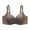 Brown, variant on Maternity Bras For Breastfeeding Lactation Bra Thin Cavity Cup Breathable Maternity Bra Push Up Sag Bra Comfy Bra White