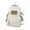 White, variant on Aursykel Lightweight Backpack for College Students with Laptop Compartment and Anti theft Pocket Suit for Travel Office and School Use Fashionable Design with Water Bottle Holders