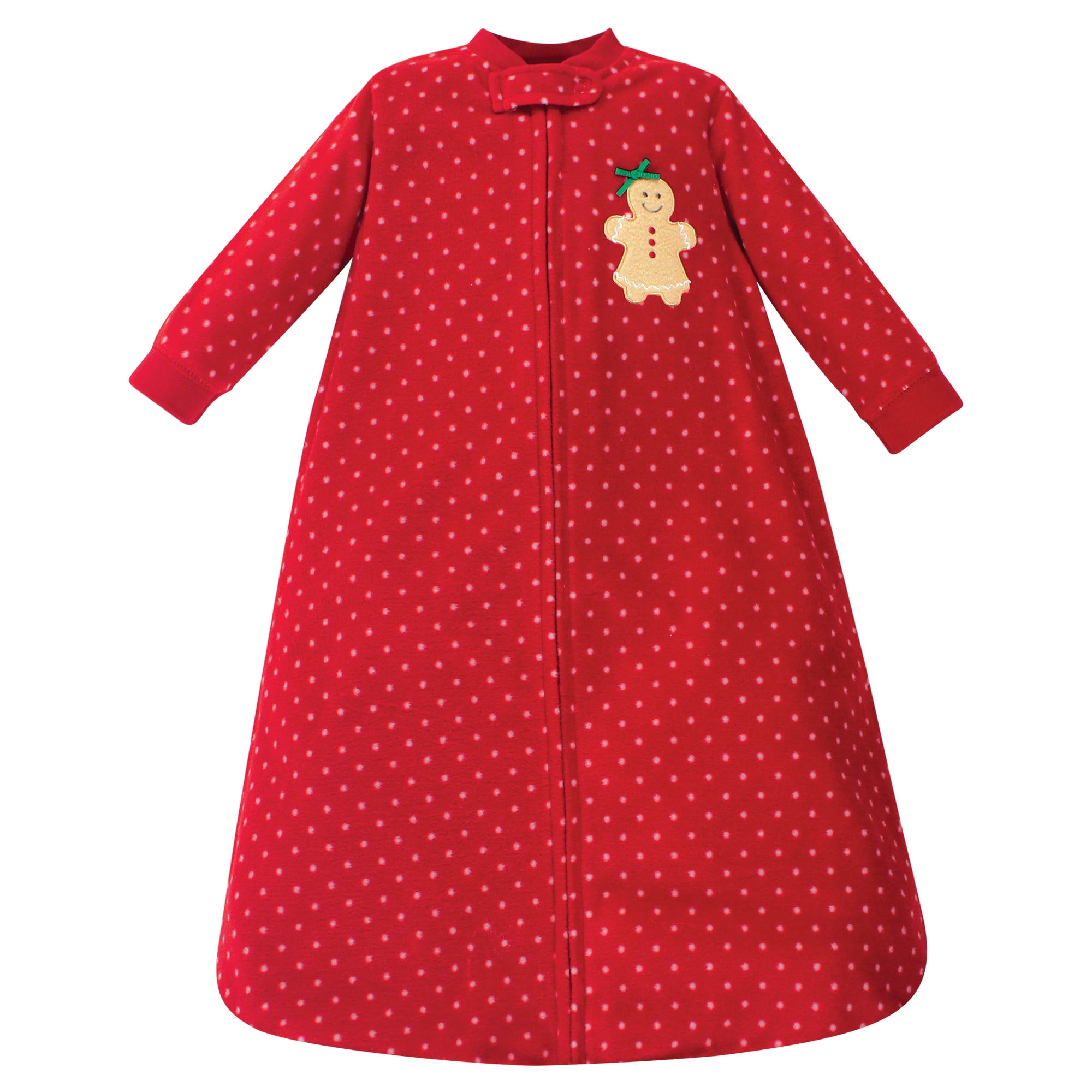 Hudson Baby Infant Girls Long-Sleeve Fleece Sleeping Bag, Sugar Spice, 12-18 Months