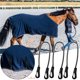 thumbnail image 3 of Horse Blanket Straps Elastic Tail Strap | Horse Blanket Leg Strap | Adjustable Heavy Duty Nylon Durable & Secure Horse Rug Fasteners Comfortable Perfect for Keepin, 3 of 8