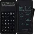 thumbnail image 1 of Calculadora portátil plegable inteligente con función científica, contadora de funciones, tableta solar dedicada a estudiantes de contabilidad y escritura a mano., 1 of 7