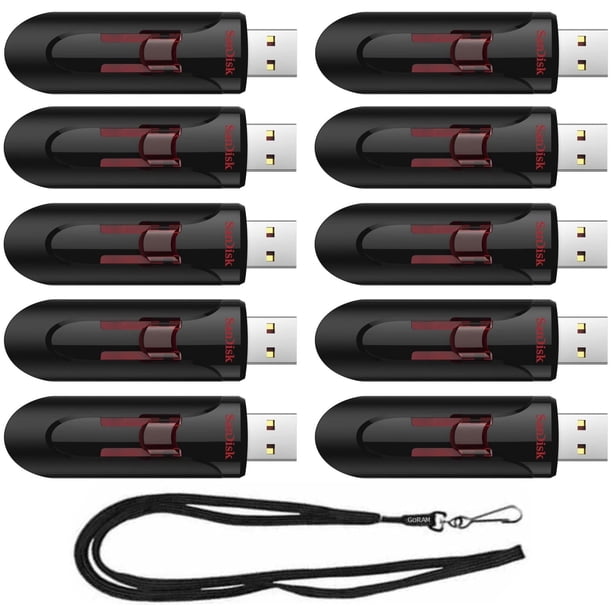 Unidad flash USB SanDisk Cruzer Glide 16 GB (paquete de 10) USB 3.0