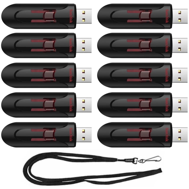 Unidad flash USB SanDisk Cruzer Glide 16 GB (paquete de 10) USB 3.0