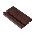 thumbnail image 2 of Soporte para Teléfono de Madera Soporte para Teléfono Soporte para Exhibición, Diseño Simple, Soporte para Teléfono con Base de Escritorio Portátil So Madera Wengué Hugo Soporte para teléfono, 2 of 10