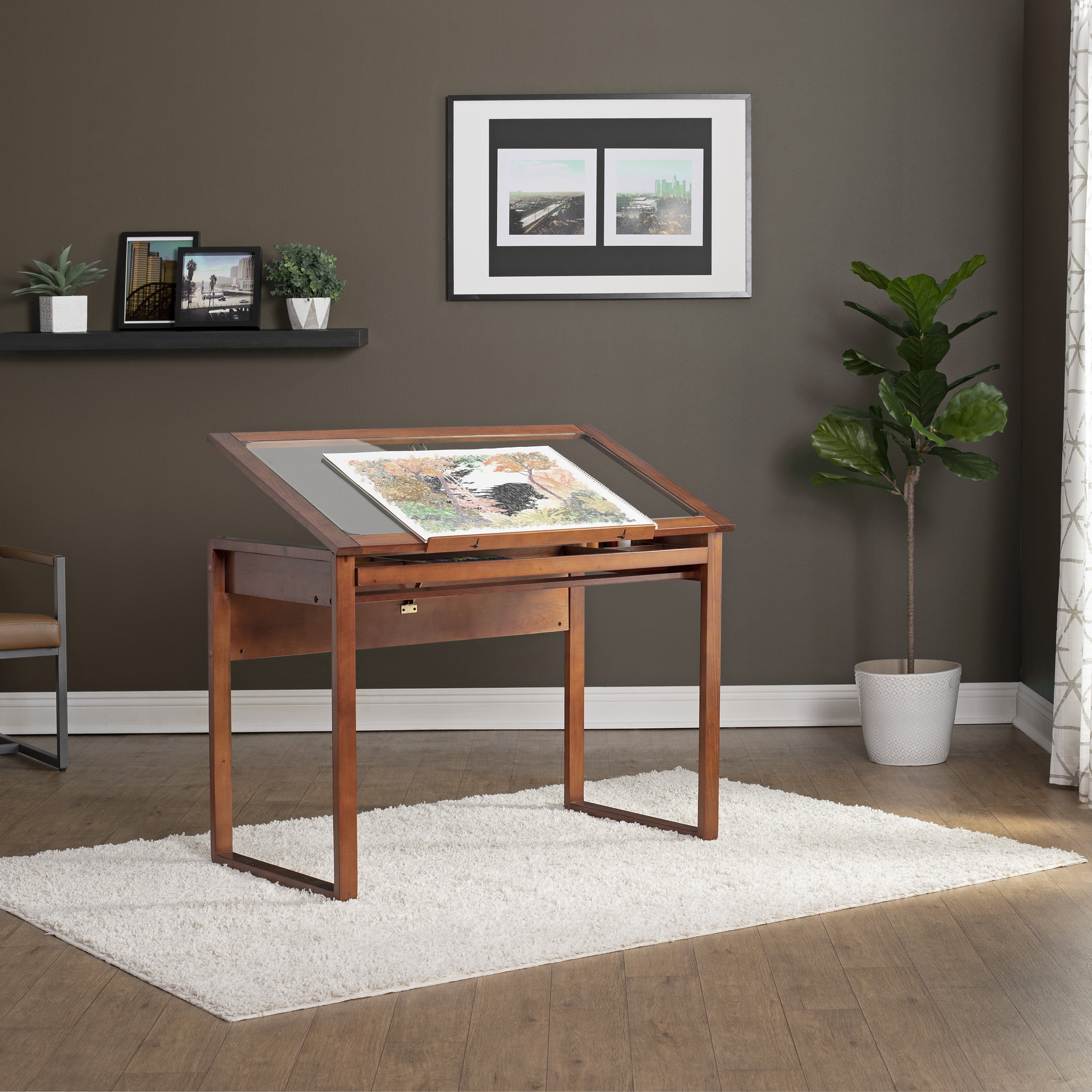 Ponderosa adjustable cheap drafting table
