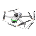 thumbnail image 1 of Herunwer 5G GPS Drone with 4.5-Inch Touch Screen Remote, 2K Camera, and 1000m Range, 1 of 9