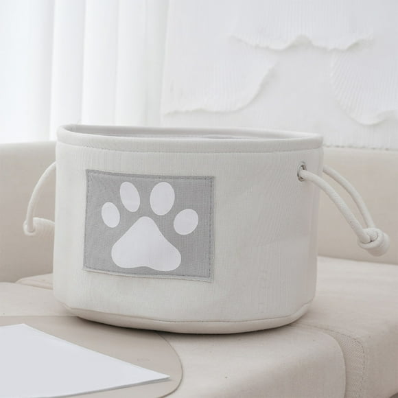 Cesta de almacenamiento de tela, plegable, para el hogar, ropa, juguetes, varios, textil