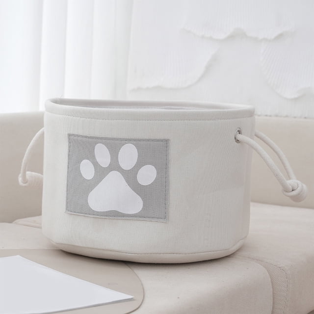 Dvkptbk Textile Storage Basket Storage Basket Fabric Material Foldable Storage Basket Home Clothing Toys Miscellaneous Storage Basket Storage & Organization