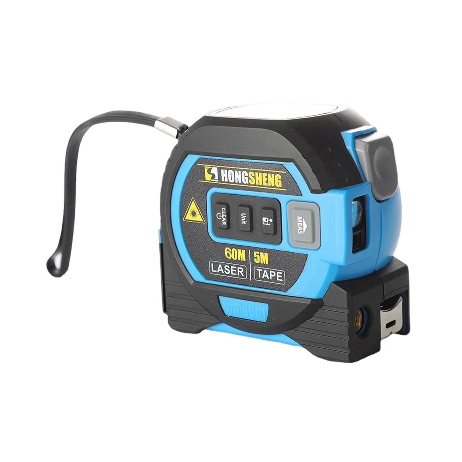 Lazer Measuring Tool,Tape Measure With Laser,Electric Tape Measure,Ruler Laser Tape Measure ,Smart Range Finder, Easy-Read Display, Ft & Metric Measurement | 196 Ft | 60 M