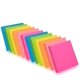 thumbnail image 1 of 6 notas adhesivas de colores brillantes, 76 x 76 mm, 100 hojas/bloc, problema adhesivo mejorado, 12 blocs, 1 of 5