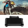 thumbnail image 4 of Motorcycle Accessory, Engine Oil Cooling Radiator Aluminum Alloy Rustproof  For Pit Bike For 125-250CC, 4 of 8