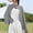 Dark Gray, variant on Womens Coffee Open Front Capelet Puff Sleeve Bolero Collared Layering Top One Size,Size Free Size